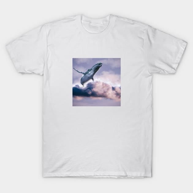 Dreamy Whale T-Shirt by DoyDrCreative